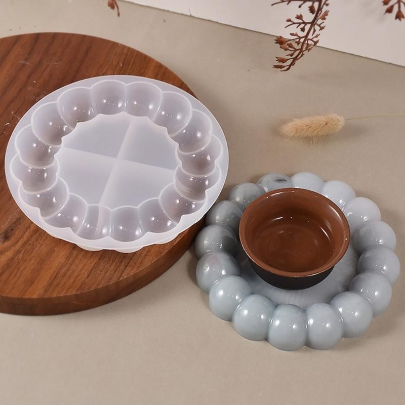 Geode Mold Silicone - แม่พิมพ์รองแก้วเรซิน, แม่พิมพ์รองแก้วซิลิโคนบับเบิ้ลสำหรับเรซิน, แม่พิมพ์ Geode