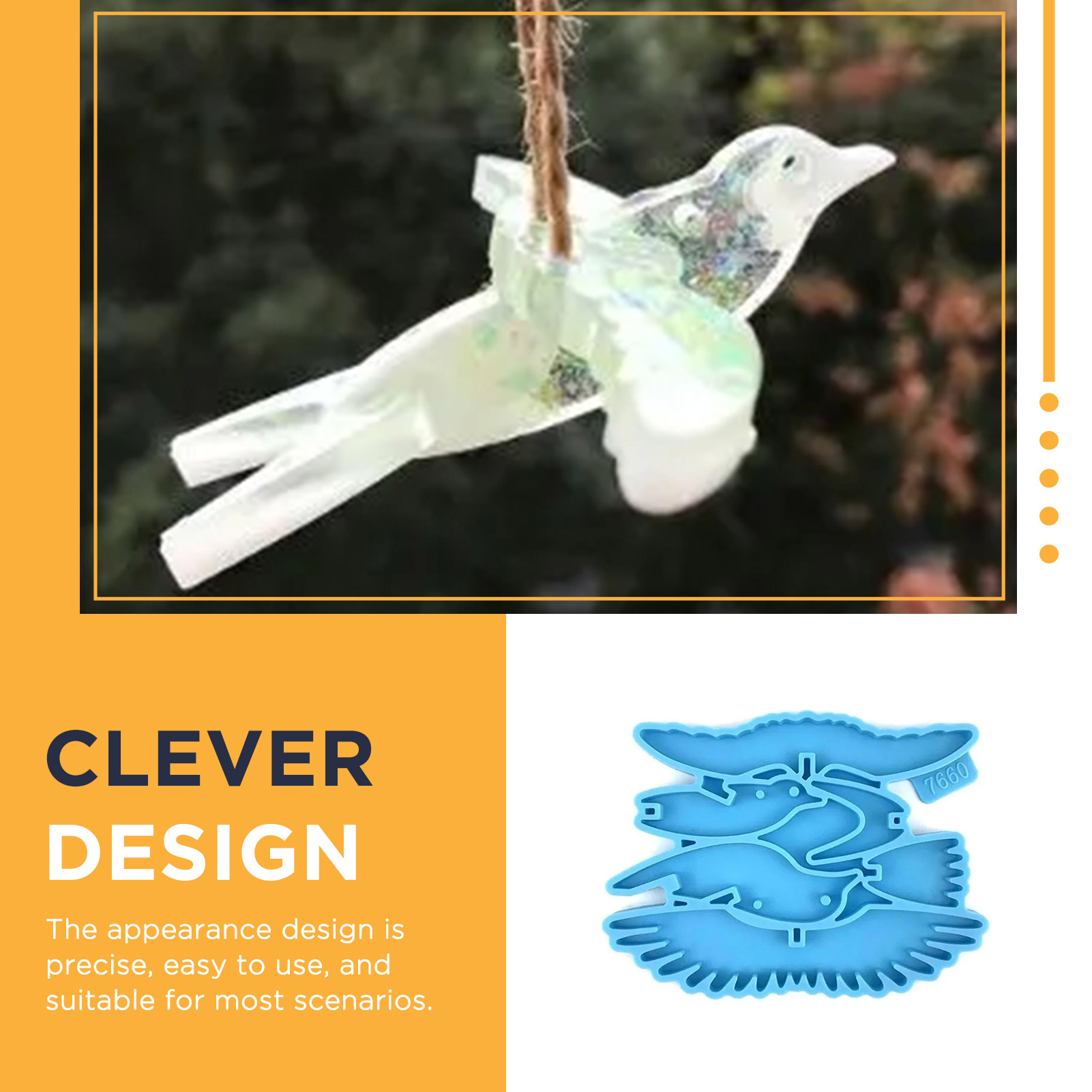 แม่พิมพ์ซิลิโคนรูปนกฮัมมิงเบิร - Resin Craft Ideas บทวิจารณ์และราคา