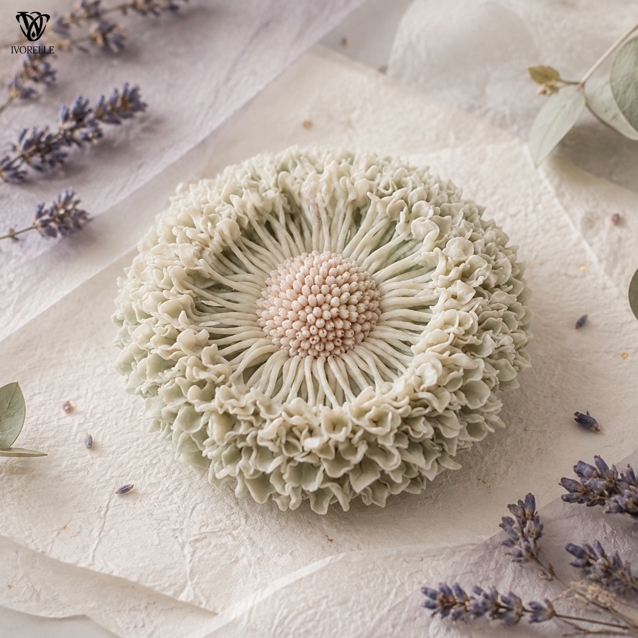 แม่พิมพ์เทียนซิลิโคนลายดอกไม้  - Resin Craft Ideas บทวิจารณ์และราคา