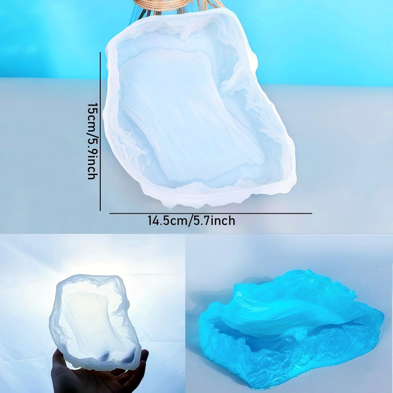 แม่พิมพ์ซิลิโคนเรซิ่นอีพ็อกซี่ - Resin Ocean Wave Mold บทวิจารณ์และราคา